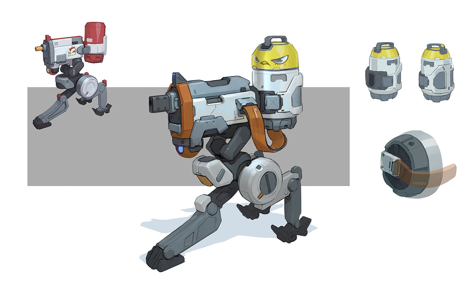 Art conceptuel de la tourelle de Killjoy de Valorant