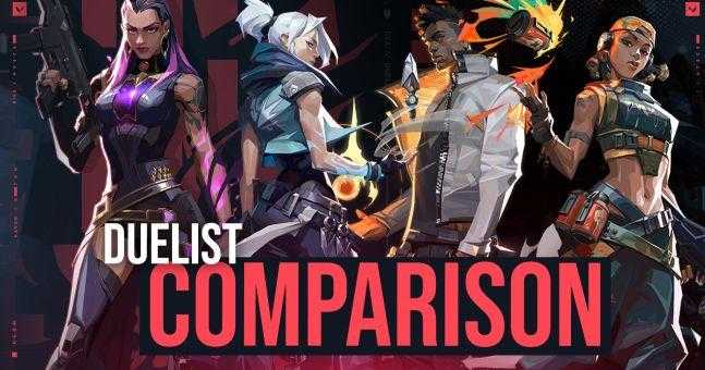 Comparaison des duellistes vaillants: quel agent vous convient le mieux?  |  Dexerto.com