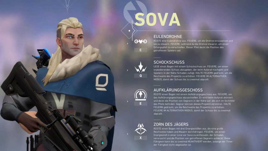 Agent vaillant Sova