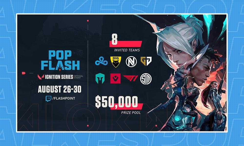 Flashpoint annonce l'entrée Valorant avec un événement d'allumage Valorant de 50000 $
