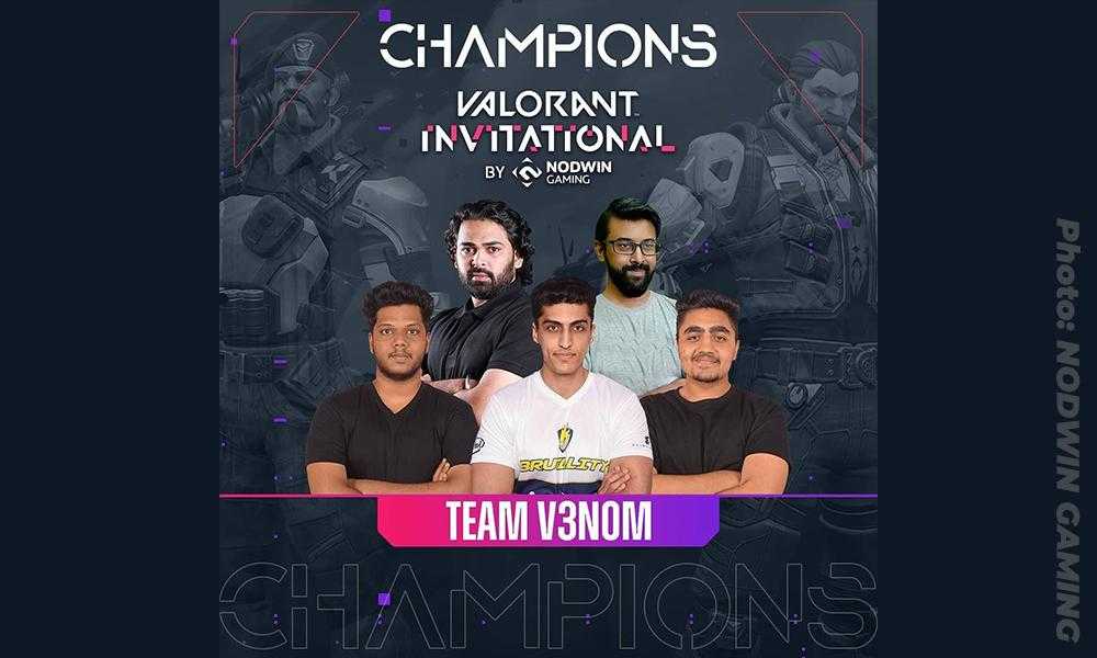 L'équipe V3nom remporte le tournoi Valorant Invitational de Nodwin Gaming »TalkEsport