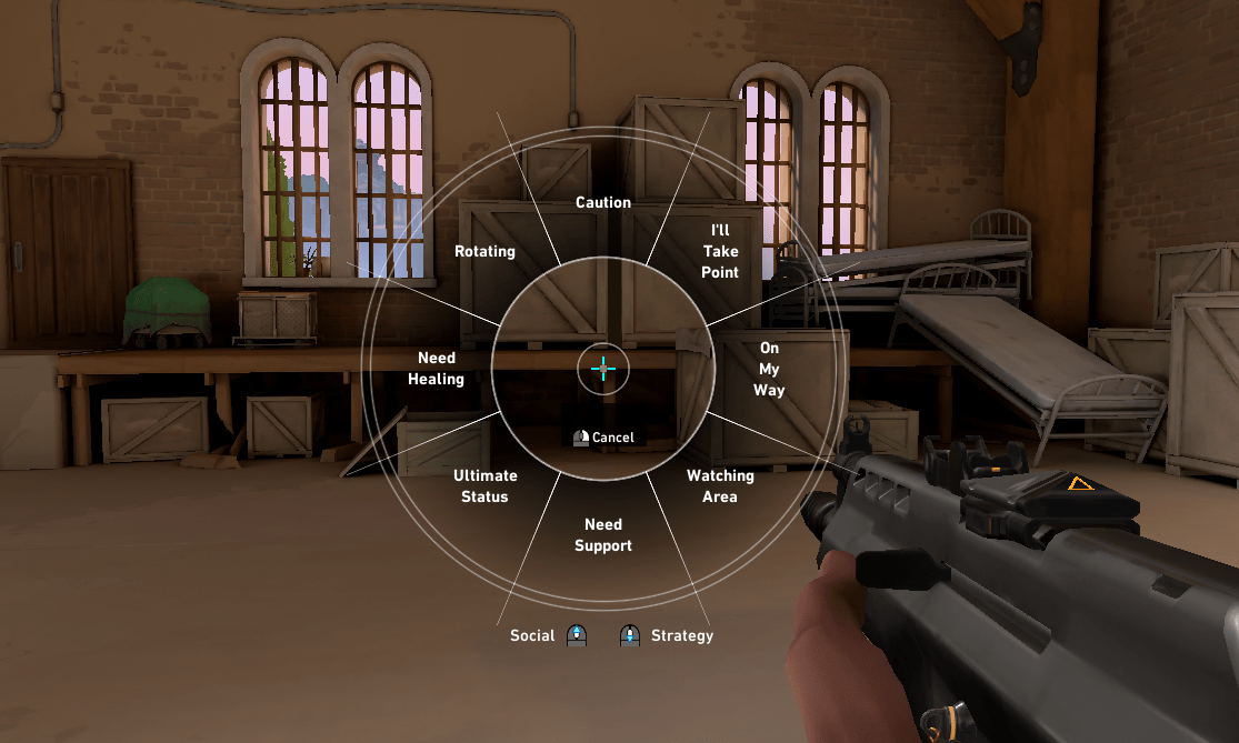 Système de ping valorant.