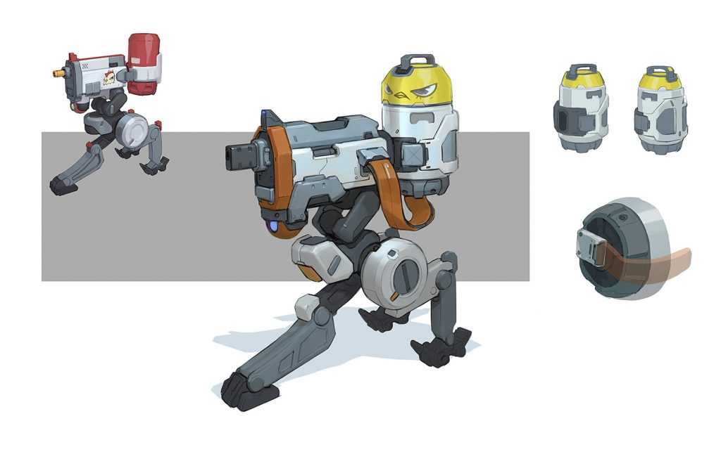 Tourelle Valorant Killjoy Concept Art