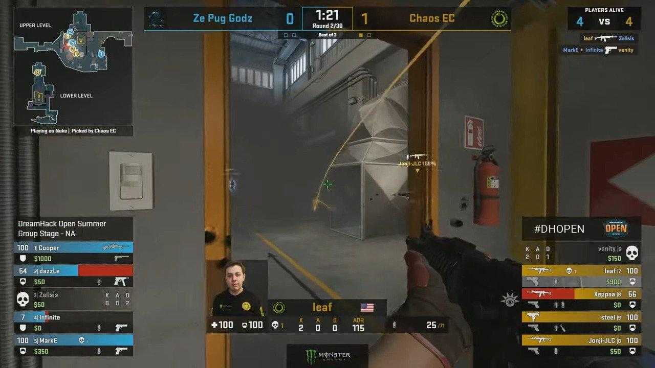 CS: GO - Joshua 'Steel' Nissan annonce son départ de CS: GO alors qu'il passe à Valorant |  Joueur heureux