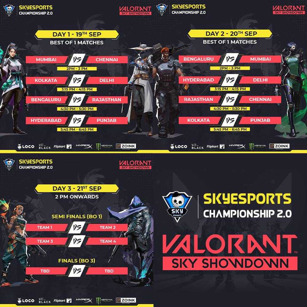 1600236365 864 Equipes et calendrier annonces pour SkyEsports Valorant Showdown