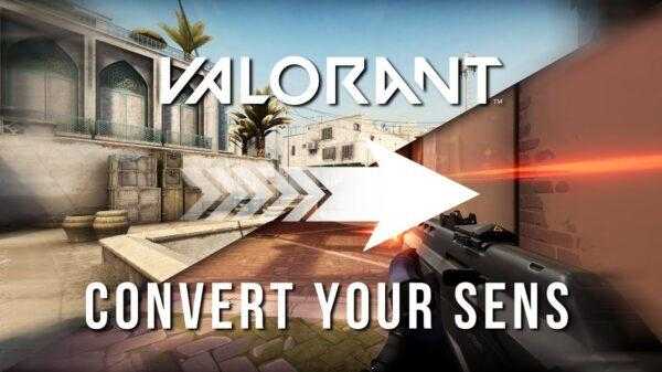 Comment convertir les sensibilités de votre jeu FPS préféré en Valorant