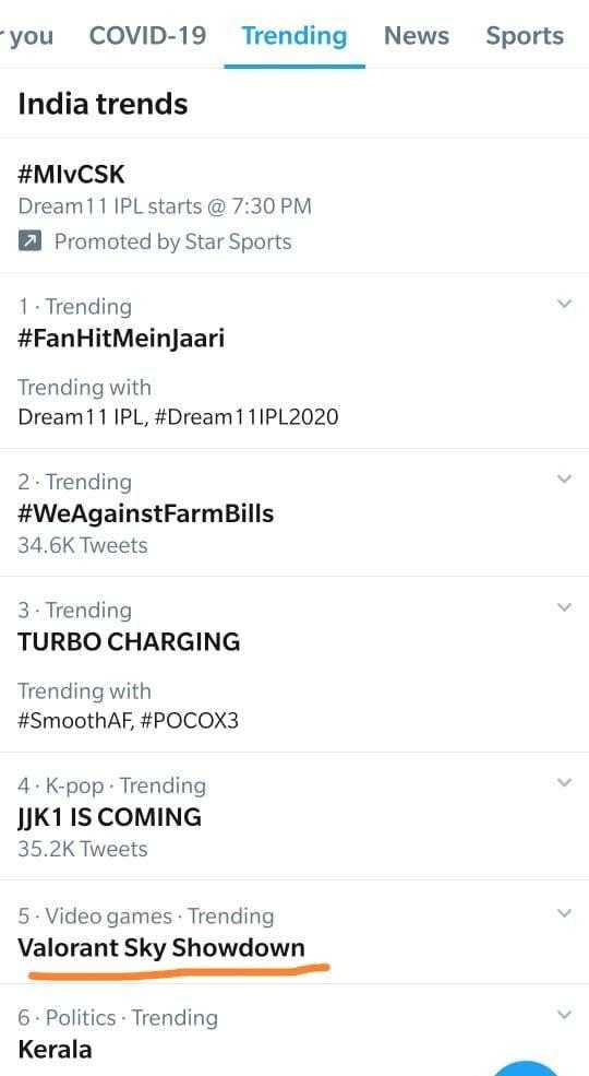 1601273884 985 SkyEsports atteint 1 million de telespectateurs avec Valorant Sky Showdown