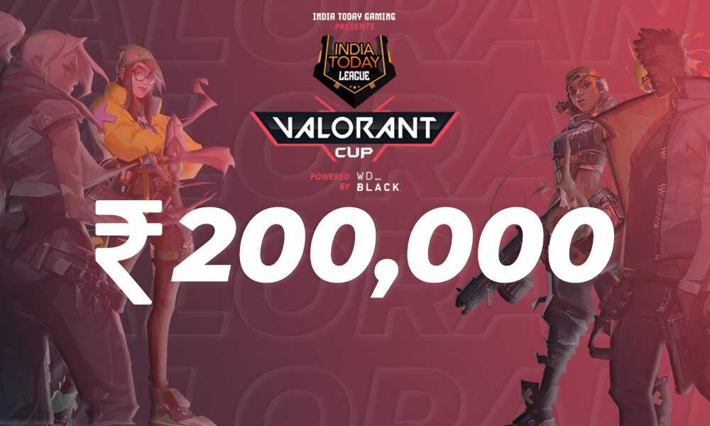 IndiaToday League Valorant Cup, 200 000 INR à gagner »TalkEsport