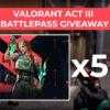 Concours de Battlepass de Valorant ACT 3 »TalkEsport