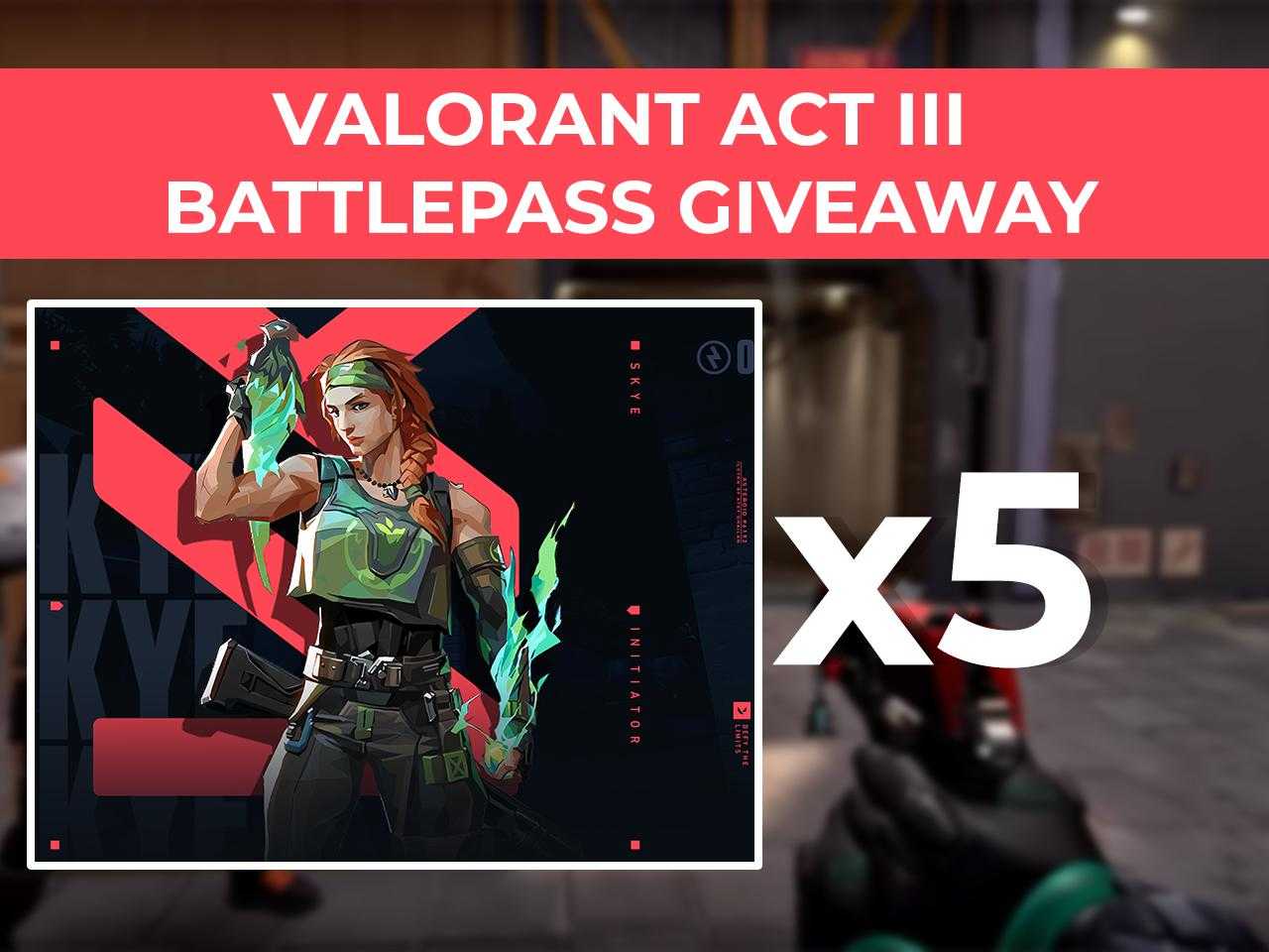 Concours de Battlepass de Valorant ACT 3 »TalkEsport