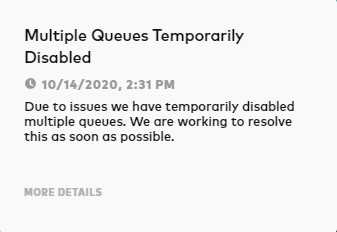 Valorant Plusieurs files dattente temporairement desactivees par Riot