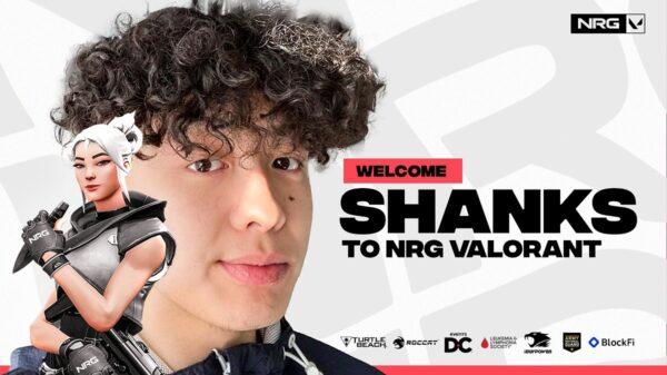 Shanks se joint à la liste de valeur de NRG |  Nouvelles Valorant