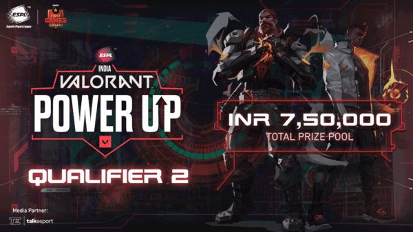 Ouverture des inscriptions pour ESPL Valorant Power Up India Qualifier # 2