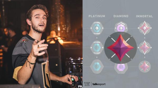Le DJ populaire 'Zedd' atteint le rang immortel dans Valorant »TalkEsport