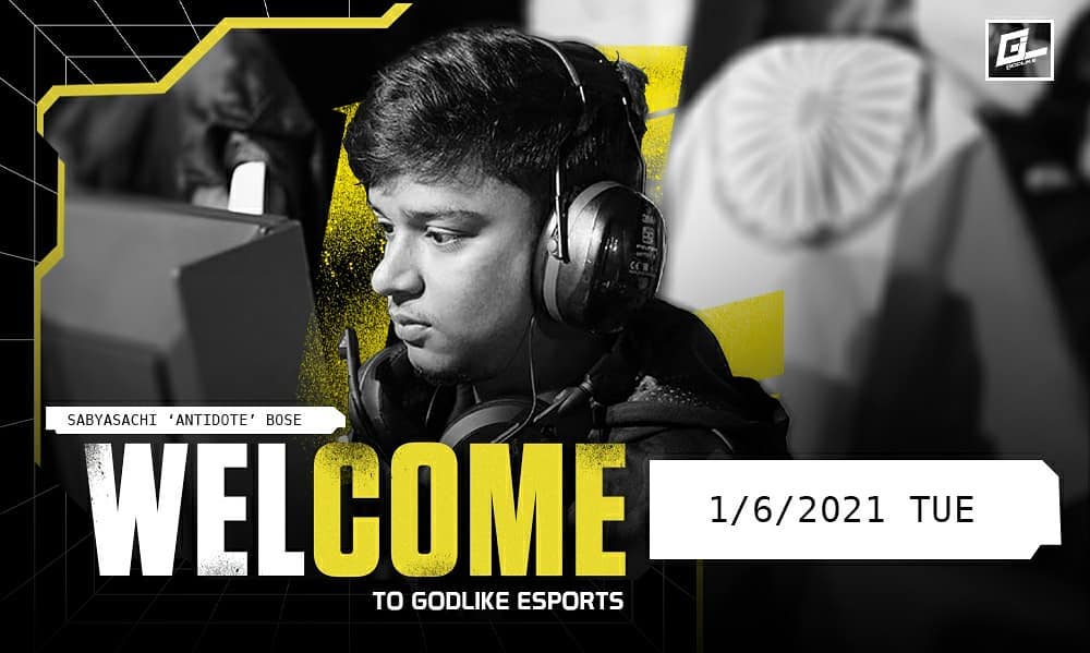Antidote rejoint l'équipe de GodLike Esports Valorant »TalkEsport