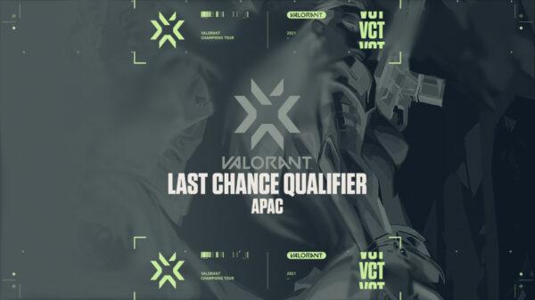 Valorant APAC Last Chance Qualifier: Tout ce que vous devez savoir