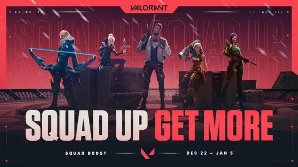 L'événement Valorant Squad Boost revient cette saison des fêtes