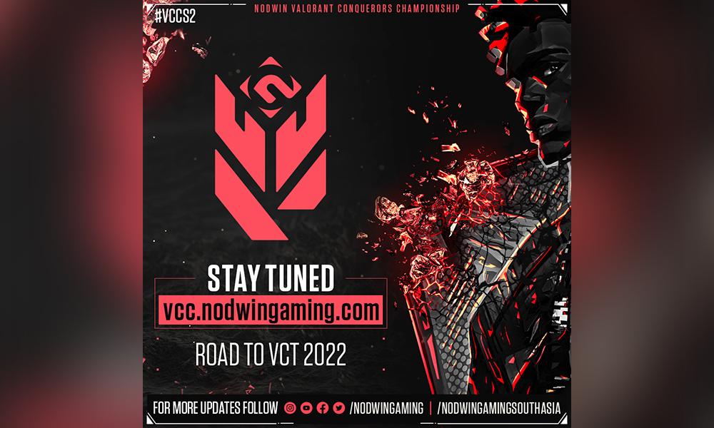 Nodwin Gaming annonce VCC 2022 - Valorant Conquerors Championship