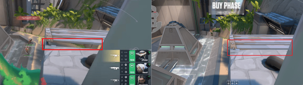 Modifications de la carte Valorant depuis le patch 40