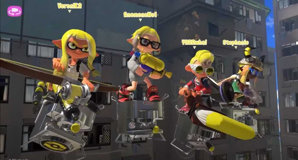 Splatoon 3 personnages