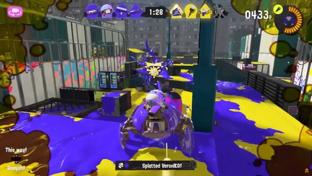 Robot araignée Splatoon 3