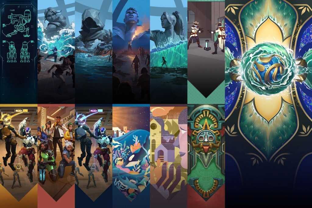 Cartes d'armes de l'épisode 5 de l'acte 2 de Valorant