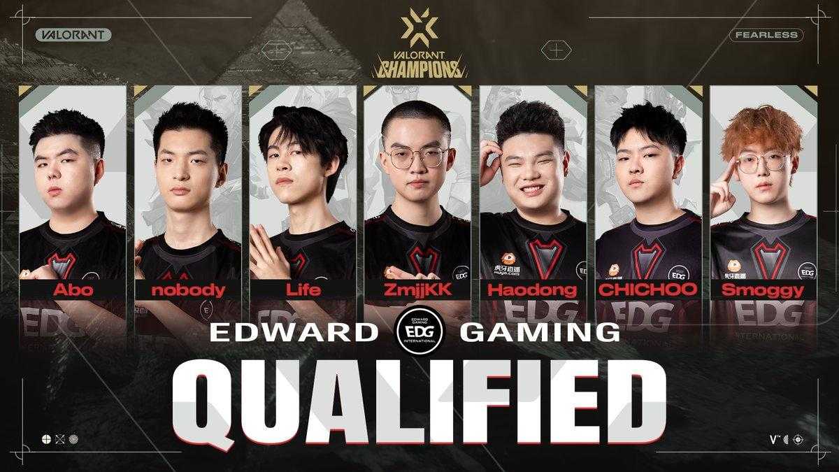 Edward Gaming se qualifie pour Valorant Champions 2022 alors que la Chine rejoint VCT