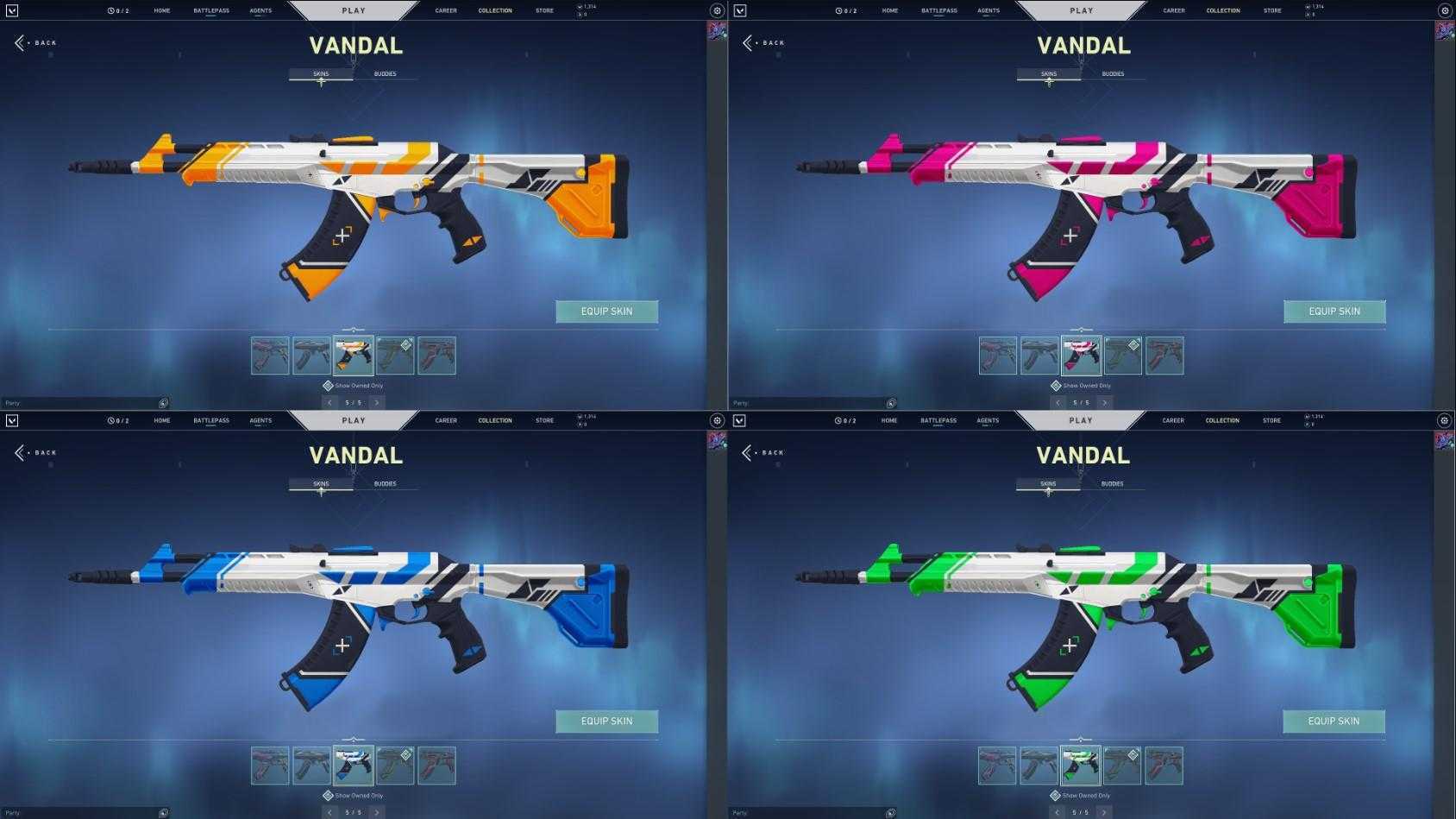 Un fan met des skins CSGO sur Valorant Guns et ils sont superbes