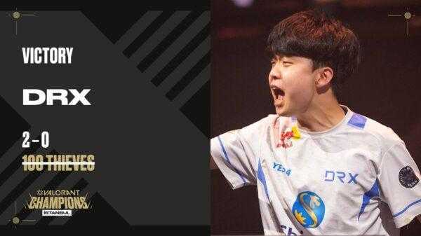 DRX assure sa deuxième éliminatoire Valorant Champions