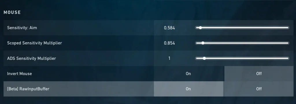 valant de tampon d'entrée brut