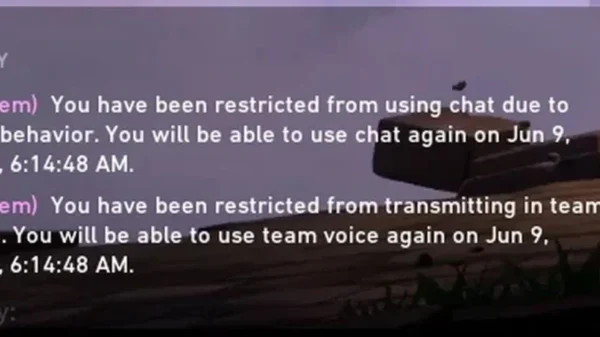 Interdiction du chat vocal Valorant
