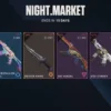 Comment acheter des skins à Valorant Night Market