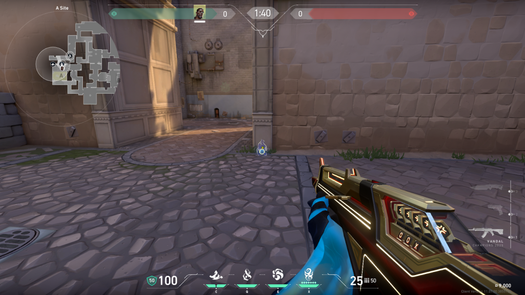 Veto pose ses balises de téléportation