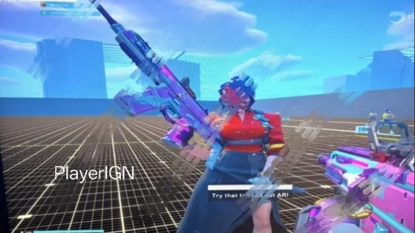 Capture d'écran du nouveau jeu Riot