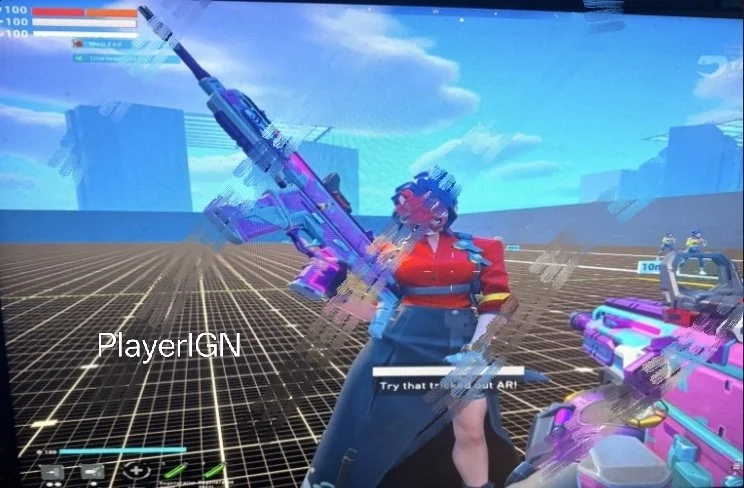 Capture d'écran du nouveau jeu Riot