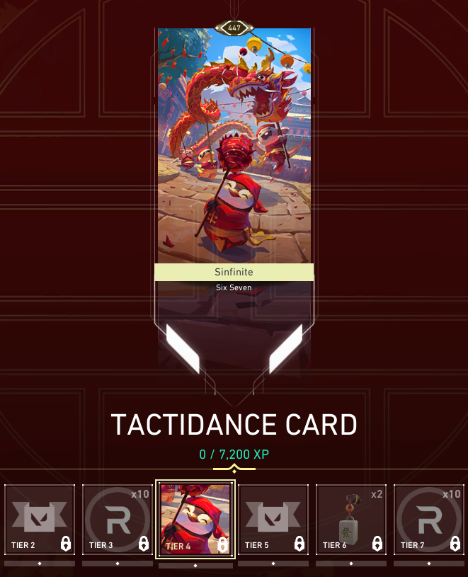 Carte Joueur Tactidance Valorant
