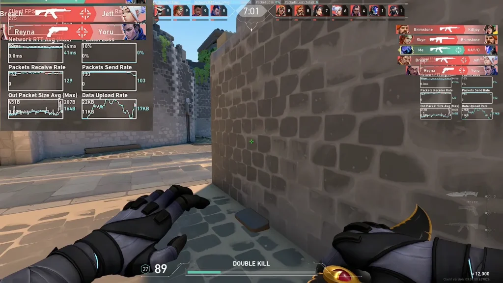 Correctif de perte de paquets Valorant